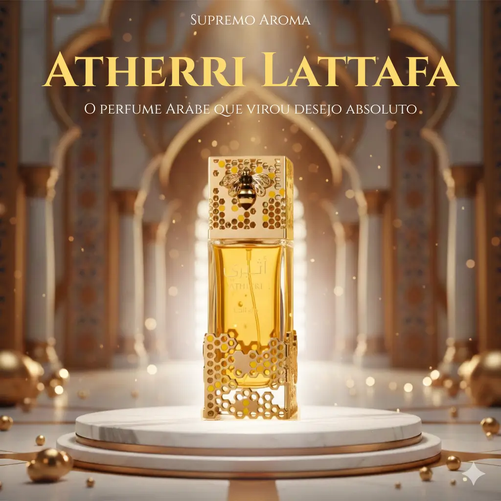 Atheeri Lattafa: O Perfume Árabe que Virou Desejo Absoluto