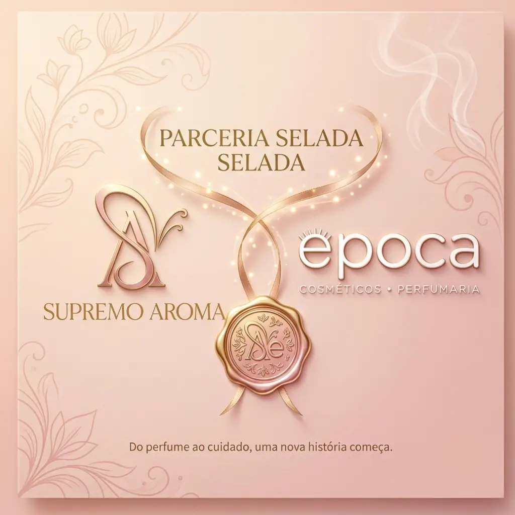 Supremo Aroma e Época Cosméticos: Nova Parceria